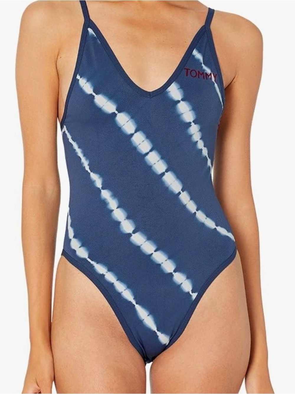 NEW WITHOUT TAGS Tommy Hilfiger Seamless Tie-Dye Bodysuit - Picture 2 of 7